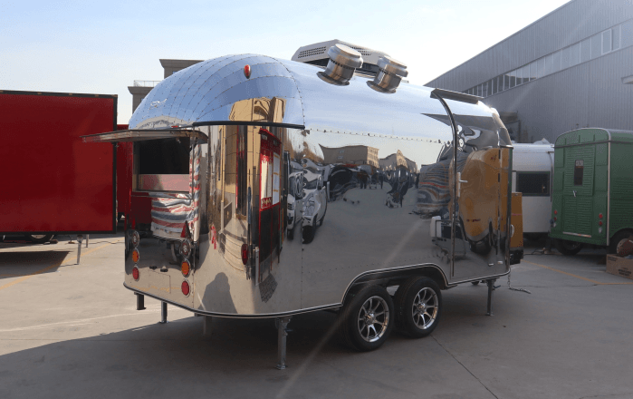 Hunter Valley food caravan from the CHDD project portfolio